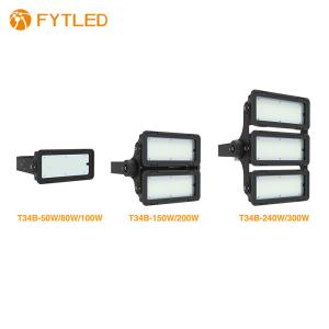 China Rotable Module Outdoor LED Flood Lights EMC3030 AC277V Flexible factory