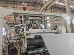 China 120kg/h ETFE Film Extrusion Machinery with single screw ，and several cases factory