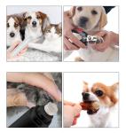 Rechargeable Automatic Cat Nail Trimmer White Small Dog Nail Clippers