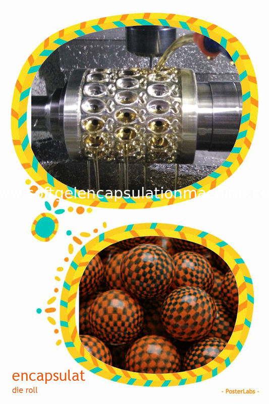 Pharmaceutical Soft Gel Capsule Machine 3.5 RPM Speed Gel Capsule Filling Machine