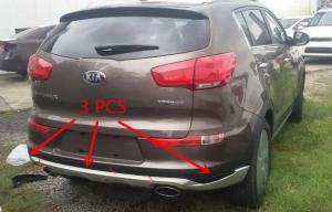 China KIA Sportage R 2014 2015 Auto Body Kits Rear Bumper Garnish And Front Guard factory