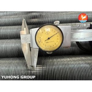 ASTM A179 Aluminium Strip Al1060 Embedded Fin Tube For Air Cooled Heat Exchanger