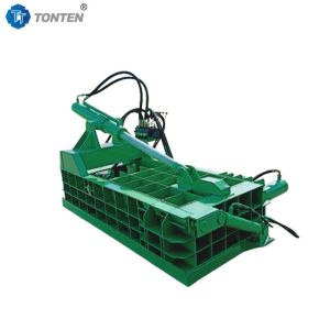 Horizontal Metal Scrap Hydraulic Briquetting Machine Baler press 200T