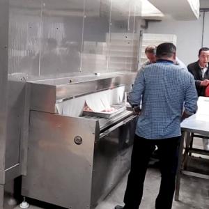 China CE IQF Ice Cream Industrial Blast Food Freezing Machine factory