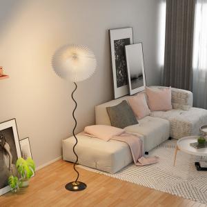 China Creative Modern Cloth Minimalist Floor Lamp For Living Room factory