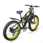 US EU STOCK 26 Inch Fat Tire E Bike With Full Suspension 1000Watt 17Ah Cysum