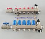 stainless steel radiant water heating manifolds for central heating system,