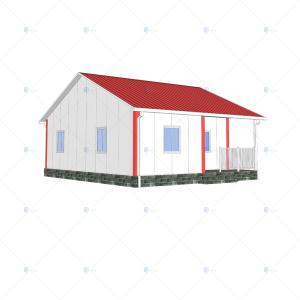 China Heya-2B07-A 2019 Prefab Tiny House Prefabricated 2 Bedroom Home In Uruguay factory