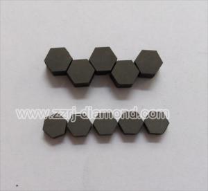 China CDH4020 Self Supported Hexagonal Diamond/ PCD Wire Drawing Die Blanks factory
