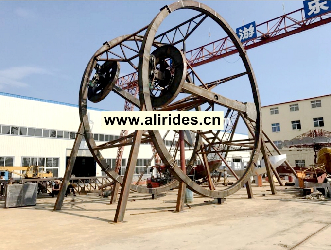 outdoor attraction for sale amusement fun park rides ferris wheel ring car