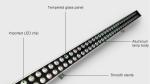Garden 6000K 72W Ip65 Outdoor LED Wall Washer