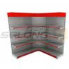 Buy cheap Promotional Corner Wall Mount Supermarket Display Racks Decorative Shelving from wholesalers