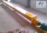 Shaftless Feed Screw Conveyor For Wood Chips Easy Winding Materials