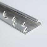 Silver Aluminum Metal Carpet Edging Trim 36.8x0.85mm