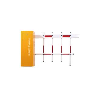 China Construction Equipment 3s Car Park Barrier Gate With LED Signal Light factory