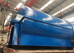 China 1 TPD Waste Tyre Pyrolysis Plant Huayin Thermal Cracking factory