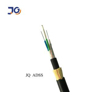 China 12Core All Dielectric Self Supporting ADSS Fiber Optic Cable factory