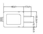 LED 5V 3.2A CHARGER swithcng power supply Mall mount adapter