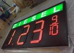 High Refresh Rate LED Gas Price Signs Waterproof Outdoor With Video Processor