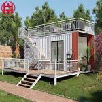 Zontop ready modern easy assemble 40 ft story resort prefabricated modular 20ft