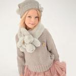 Crew neck Long sleeve Winter Top Knitted Pullover Kids Children Girl Boy Clothes