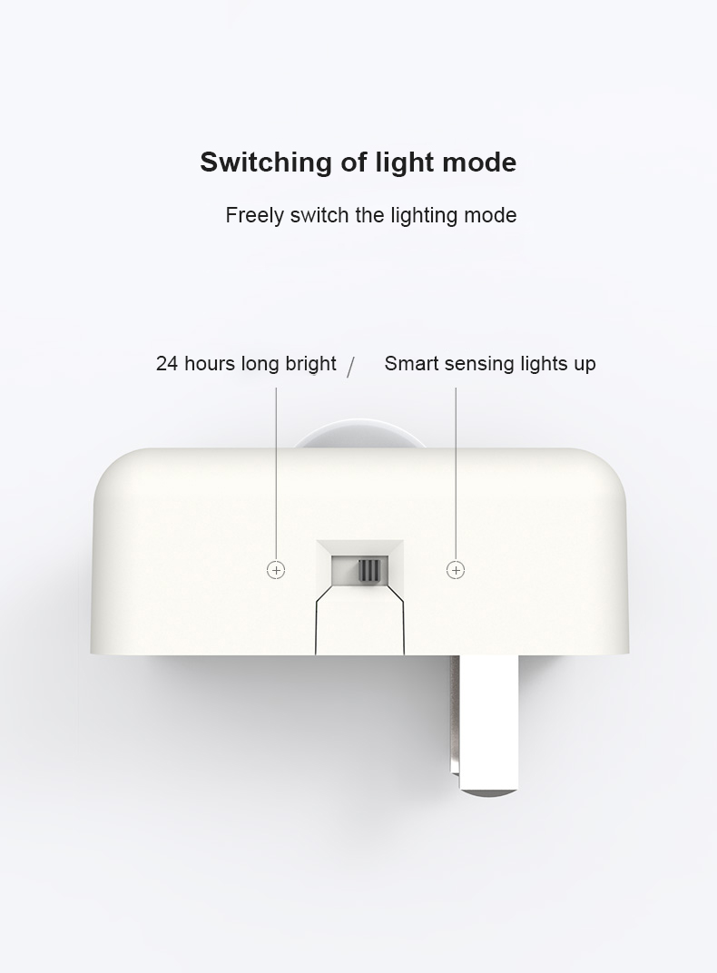 Energy-Saving 5W Human Body Induction LED Night Light for Corridor Staircase and Aisle