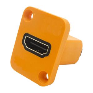 China HDMI RJ45 Panel Mount Connector Female To Female Straight Through factory