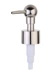 ISO Certified Disposable 28/410 Stainless Steel Silver Lotion Pump for Liquid