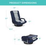 ALINUNU Swivel Gaming Chair 360 Degree Multipurpose Floor Chair Rocker for TV