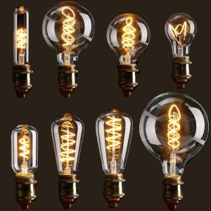 China Non IR Radiation Glass Lamp 70lm/W E27 Oversized Edison Bulbs factory