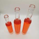 Delicate Appearance Tall Glass Bottle for Whisky Liquor Super Flint Glass