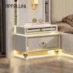 Luxury Wooden Frame King Size Leather Bed Bedroom Sets Double Home Queen Wood