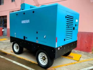China CE ISO9001 Diesel Engine Driven Screw Compressor factory