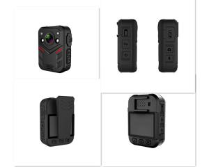 China H.265 140 Degree Wide Angle IR Night Vision GPS 1080P 2'' Police Body Worn Camera factory