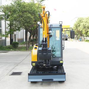 China Miniature Earthmover 3000kg Green Machine Customized Mini Excavator 360 Rotate Mini Digger factory