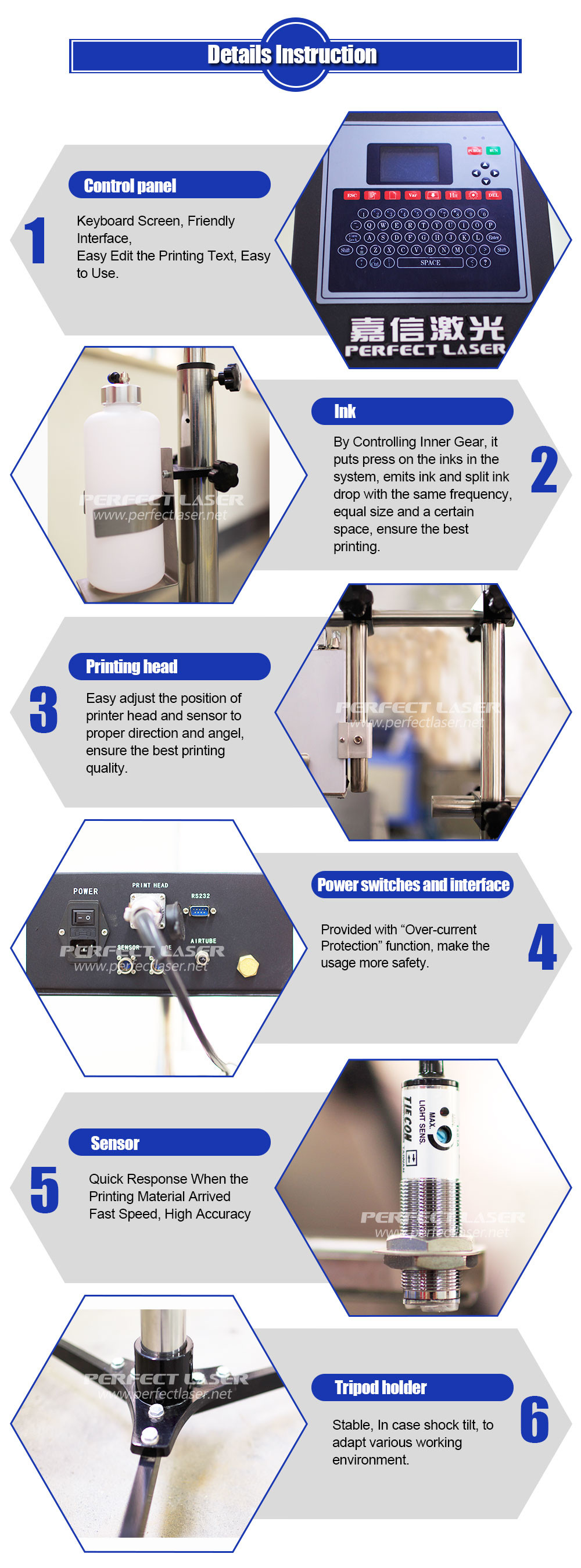 Automatic Print Batch Coding Machine In Food , Beverage , Chemical Indrustry