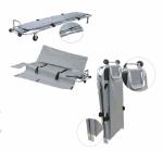 Emergency Folding Funeral Body Stretcher for Ambulance with Wheels 185 X 48 X