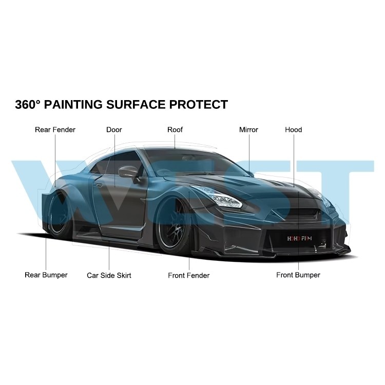 WEST TPU Car Paint Protection Film (PPF)