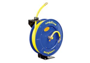 China Goodyear Flexible Hose Reel Auto Retractable Air Operated w/ 1/2in. x 20m Hose factory