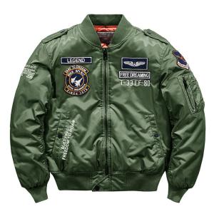 China Vintage Puffer Mens Varsity Jacket Sports Bomber Leather Jacket factory