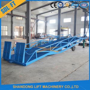4-15Tons Mobile Container Loading Ramp Loading And Unloading Container Ramp