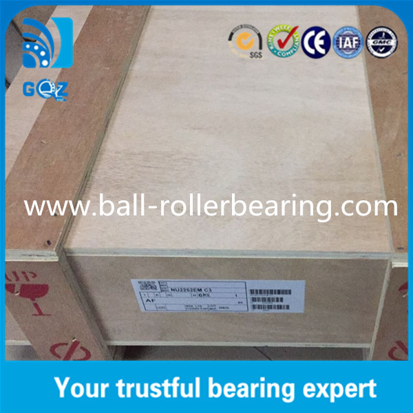 NU2252EM C3 Cylindrial Roller Bearing , OD 480mm Anti Friction Bearings