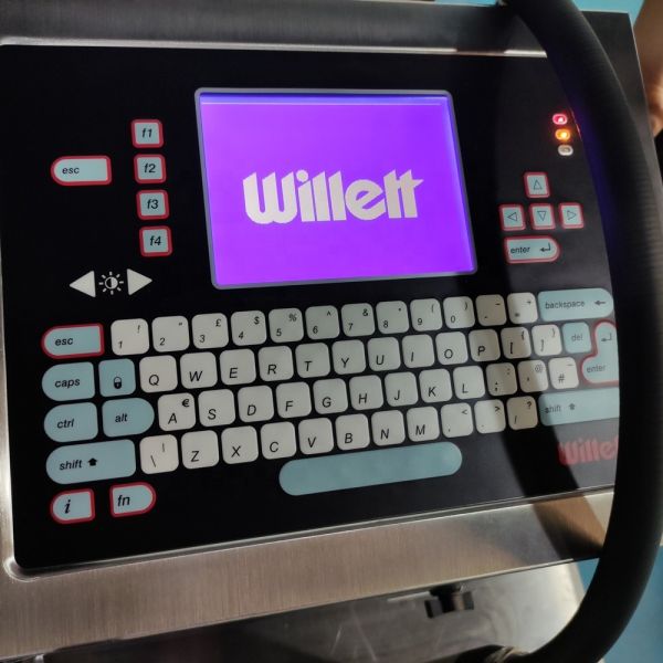 Willett 630 Continuous Inkjet Printer Industrial Batch Coding Machine Expire