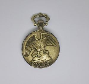 China Alloy Material Quartz Gold Pocket Watches With Date Frame 47.0mm factory