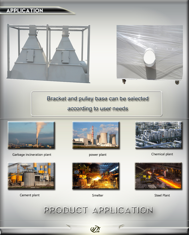 Filtration System Industrial Pulse Baghouse Dust Collector with 63m2 Filtration Area