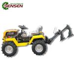 Double Plow Compact Utility Tractors 12HP Compact Tractor For Small Farm