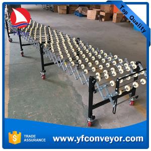 China Economic Flexible Expandable Gravity ABS Skate Wheel Conveyor factory