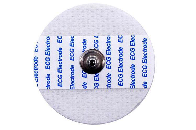 Display of electrocardiographic electrodes ecg chest electrode