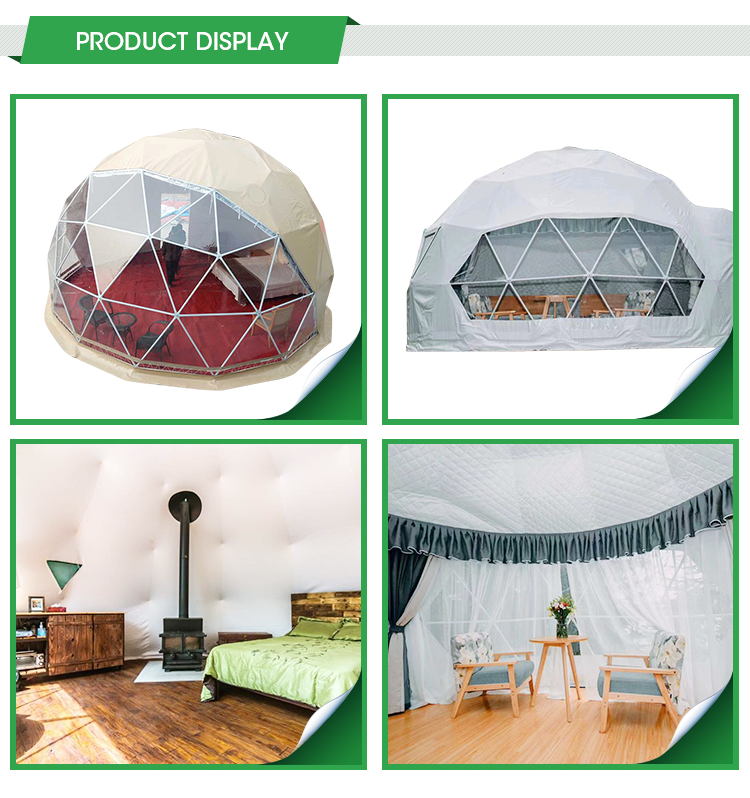 Heavy Duty Inflatable Dome Tent 500 People Waterproof Camping Tent
