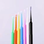 Dental Microbrush Disposable Applicator Bendable Brush Lip Brush For Eyelash